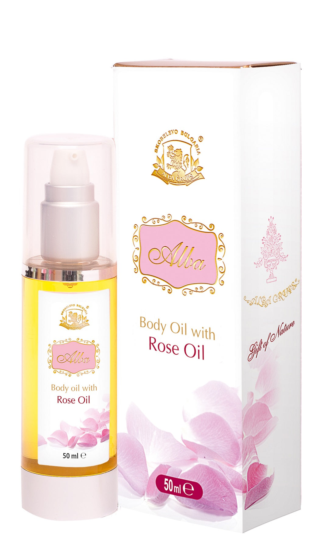 Body oil with Rose absolutes - 50 gr (1.76 ounces)