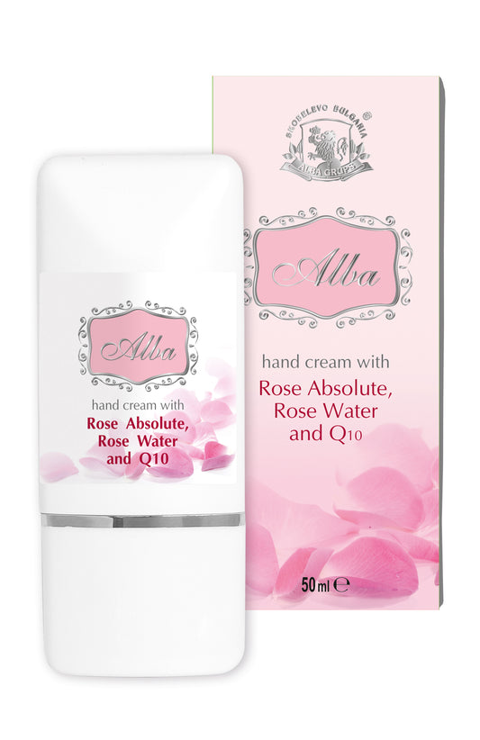 Hand cream with Rose Absolute, Rose Water and Q10 - 50 ml